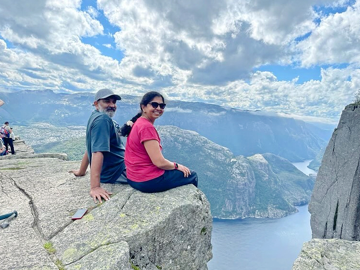 ss rajamouli family at norway Vacation Photos - Sakshi4