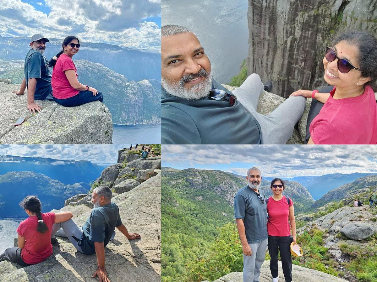 ss rajamouli family at norway Vacation Photos - Sakshi1