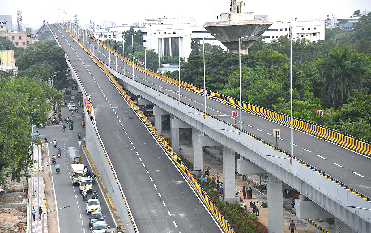 Steel Bridge Flyover In Hyderabad  - Sakshi1