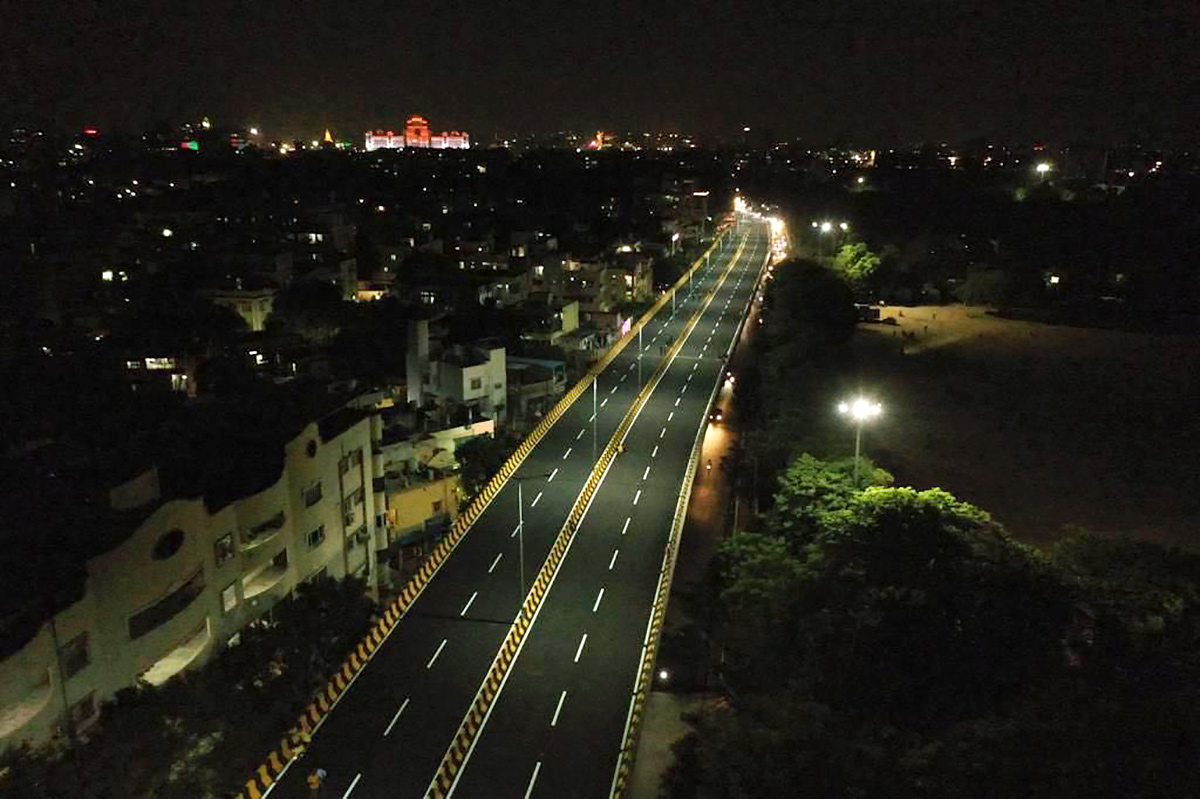 Steel Bridge Flyover In Hyderabad  - Sakshi5