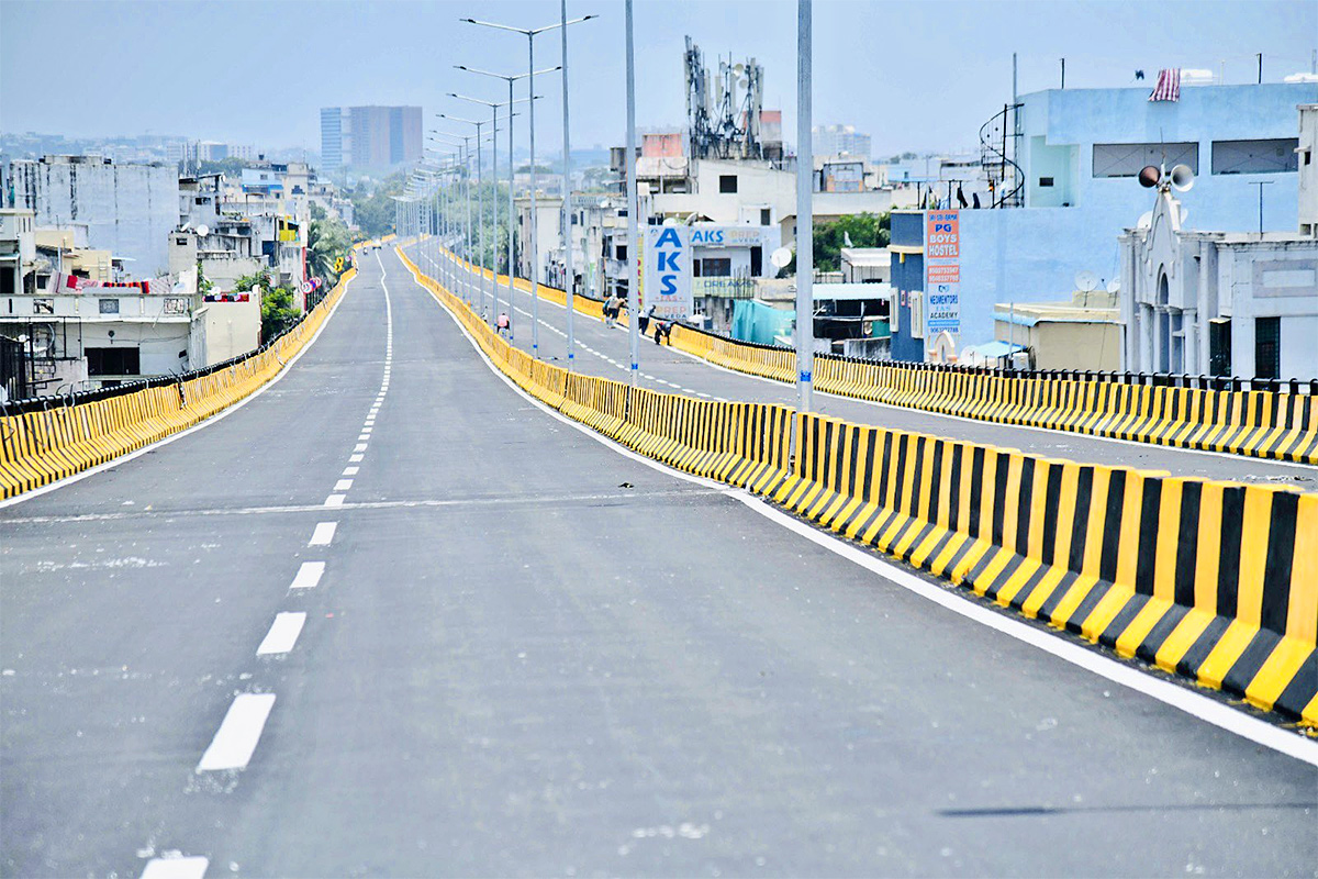 Steel Bridge Flyover In Hyderabad  - Sakshi8