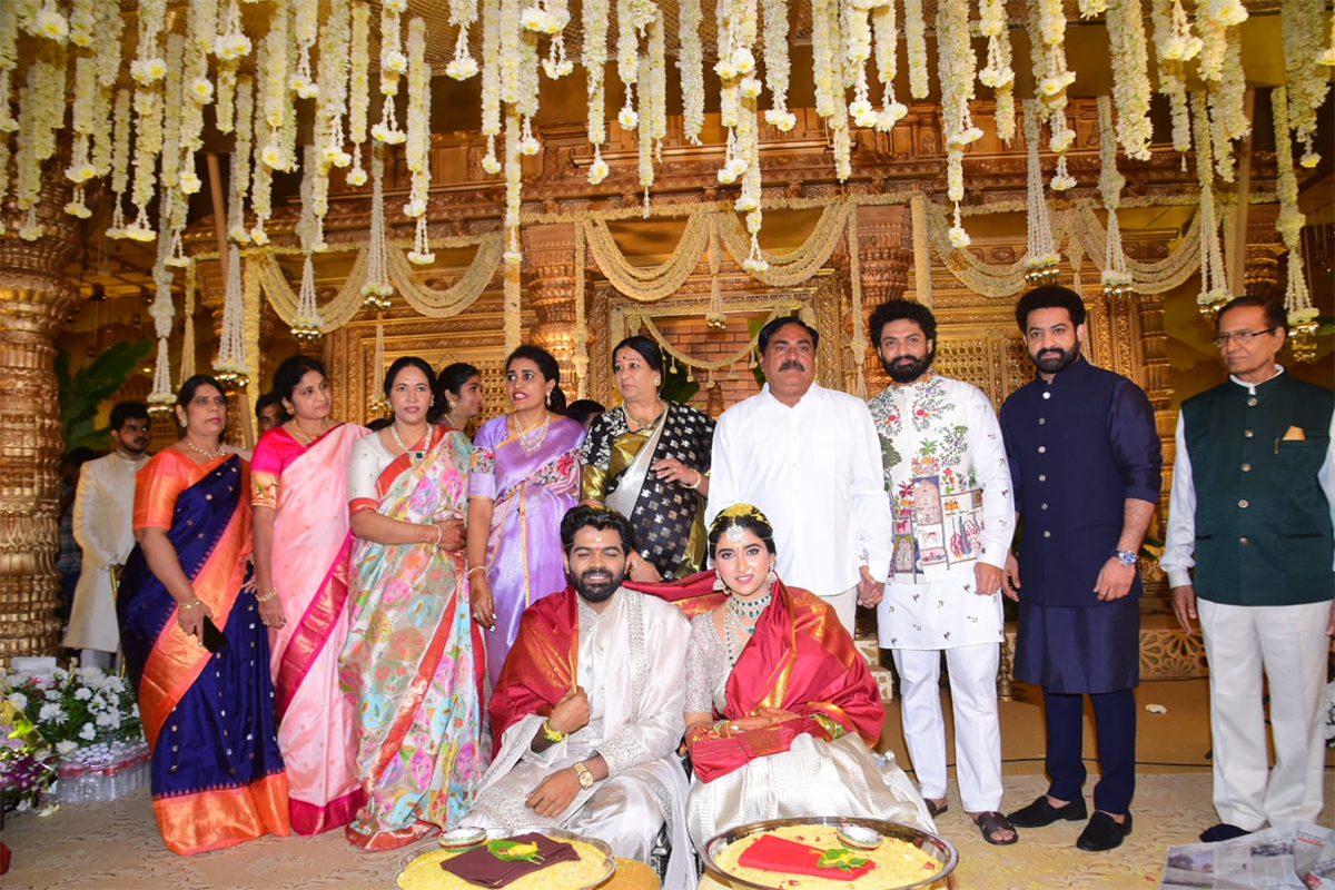 Nandamuri Suhasini Son Wedding Photos - Sakshi1