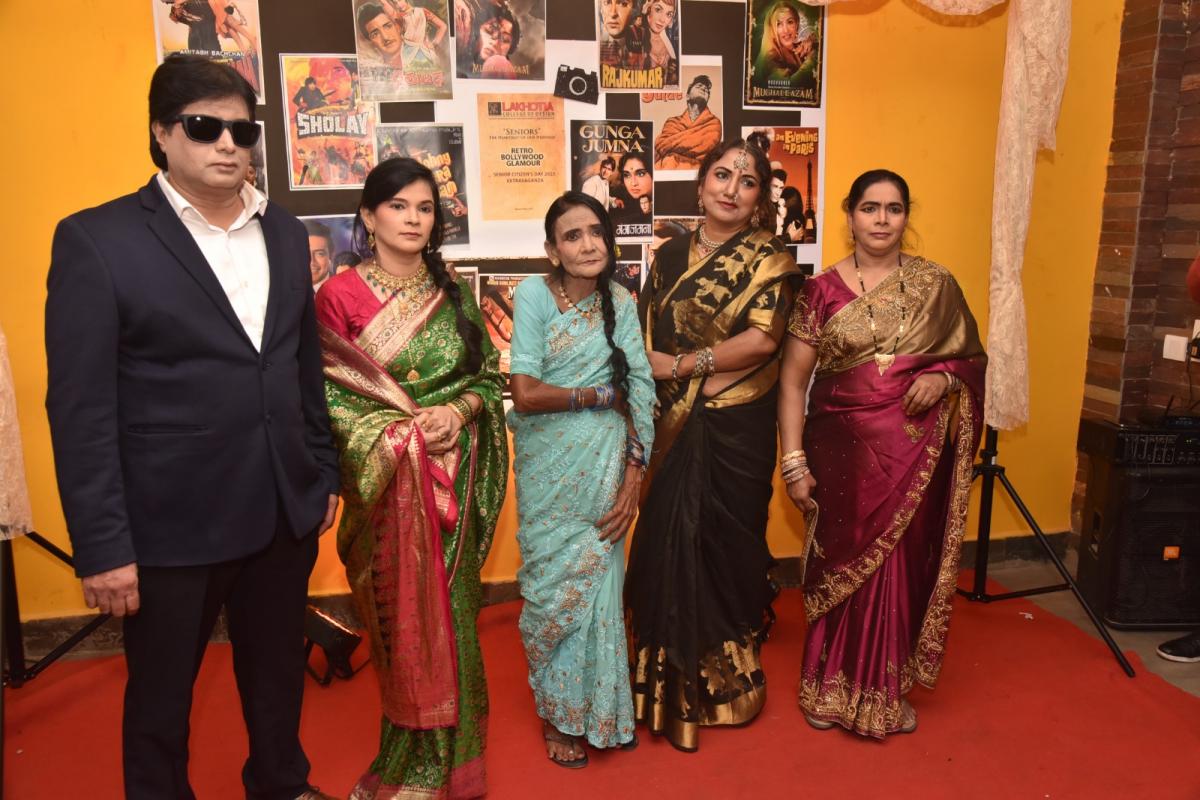 World Senior Citizen Day: Lakhotia College of Design Organized Fashion Show With Senior Citizens - Sakshi14