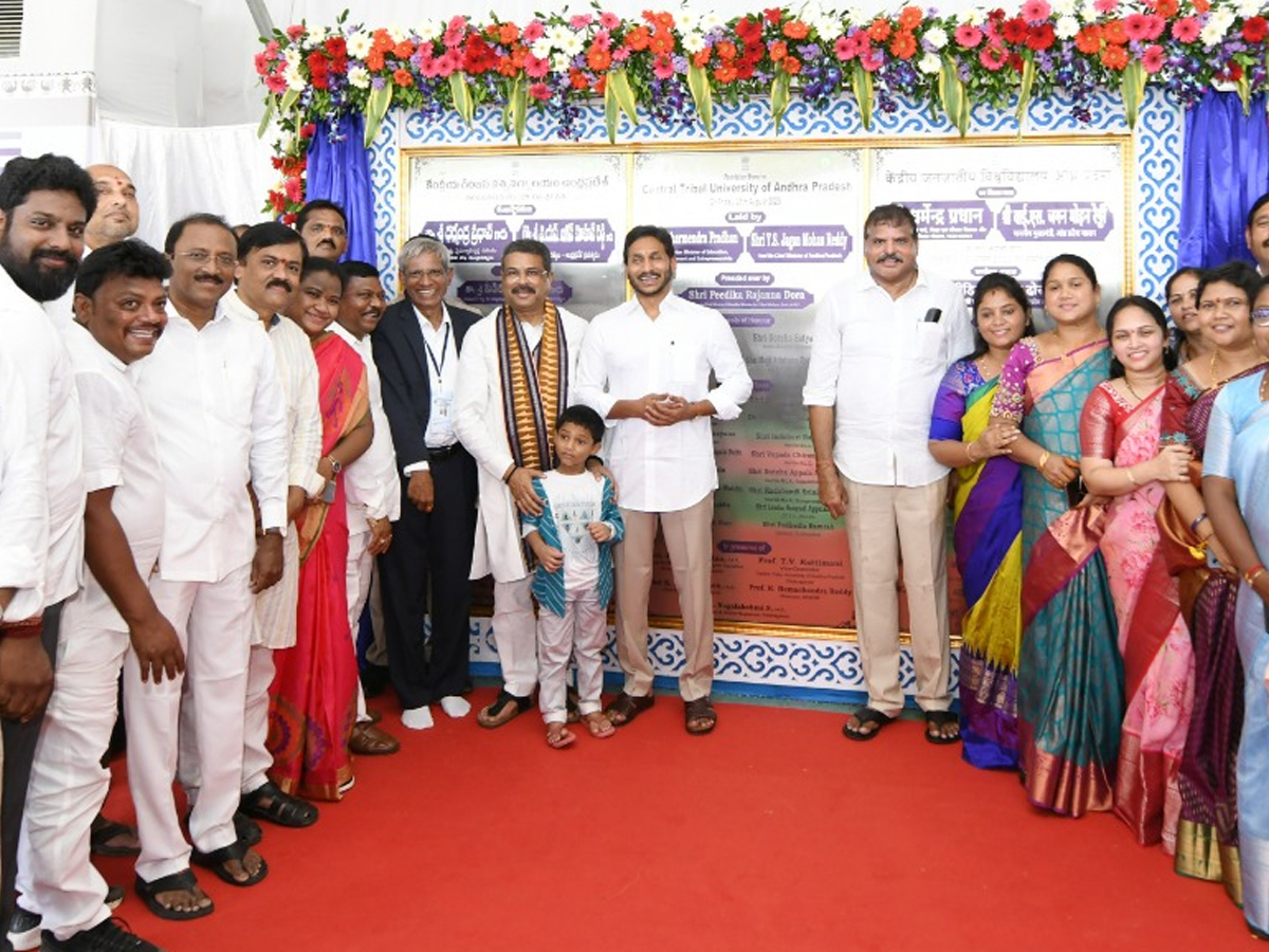 AP CM YS Jagan Lay Foundation Stone For Central Tribal University at Vizianagaram - Sakshi18