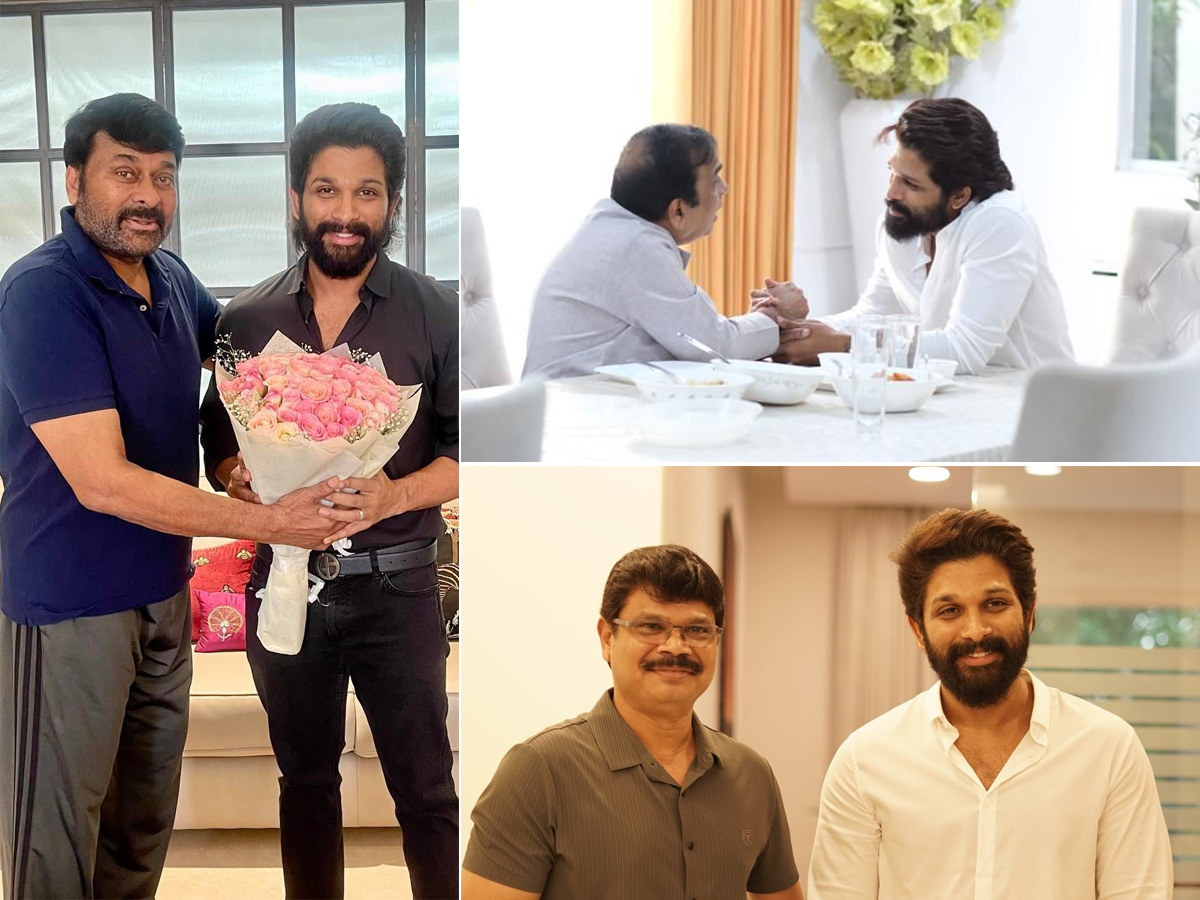 Cine Persons Congratulates National Award Winner Allu Arjun Photos - Sakshi1