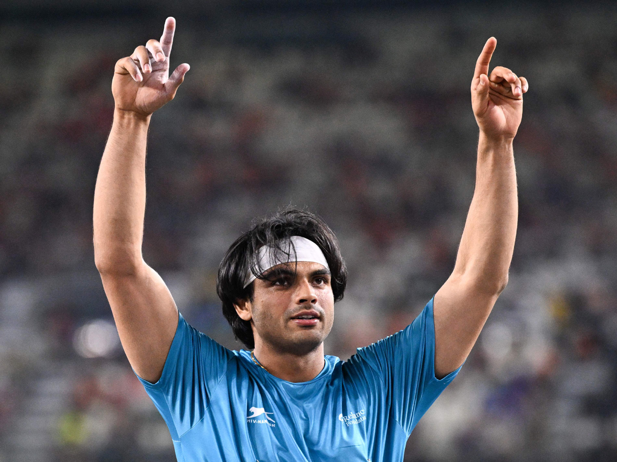 Neeraj Chopra becomes first Indian to win gold at World - Sakshi16