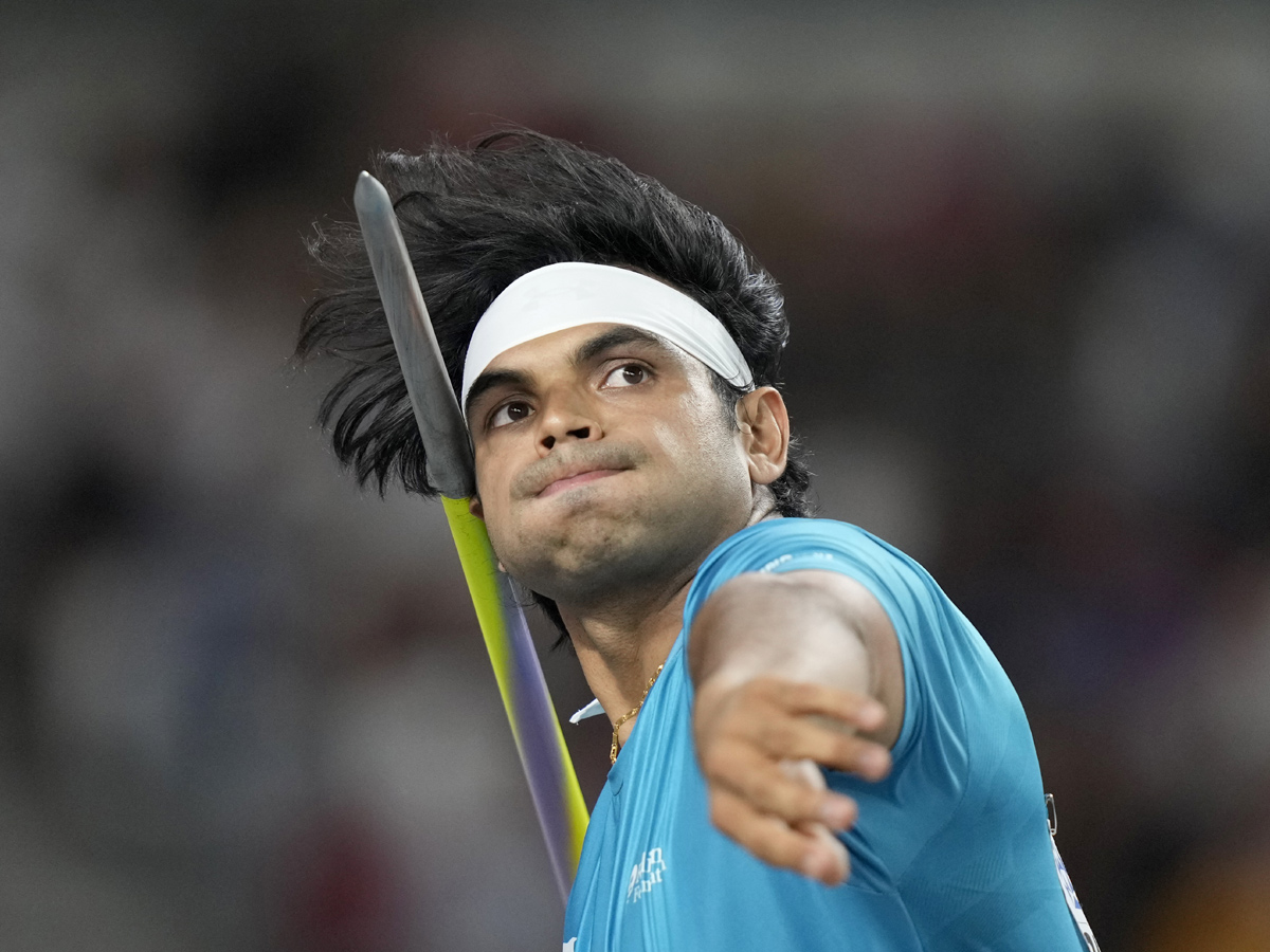 Neeraj Chopra becomes first Indian to win gold at World - Sakshi20