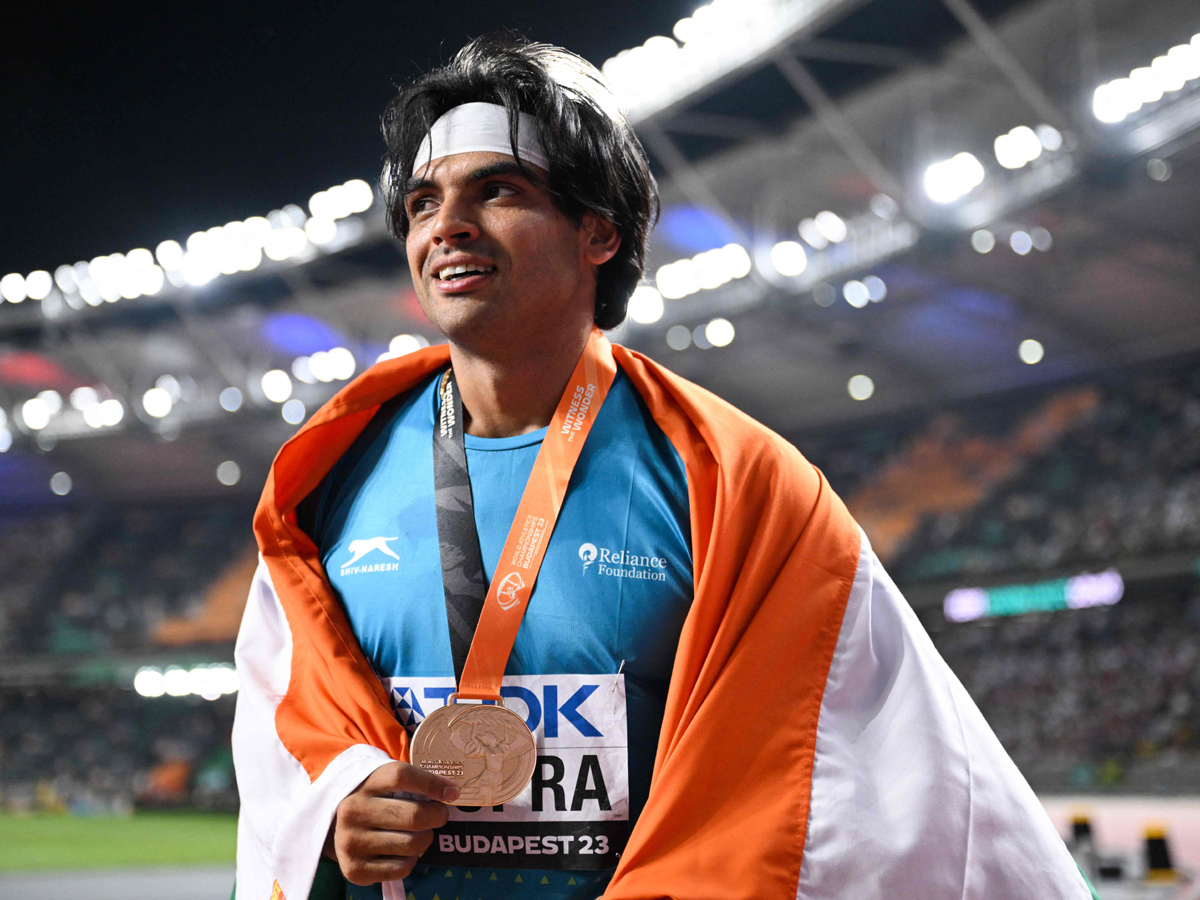 Neeraj Chopra becomes first Indian to win gold at World - Sakshi23