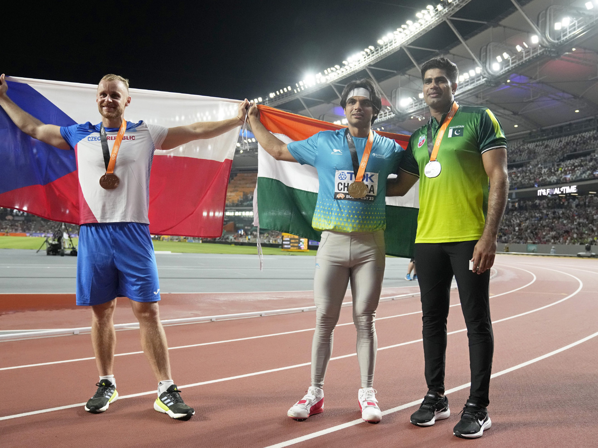 Neeraj Chopra becomes first Indian to win gold at World - Sakshi3