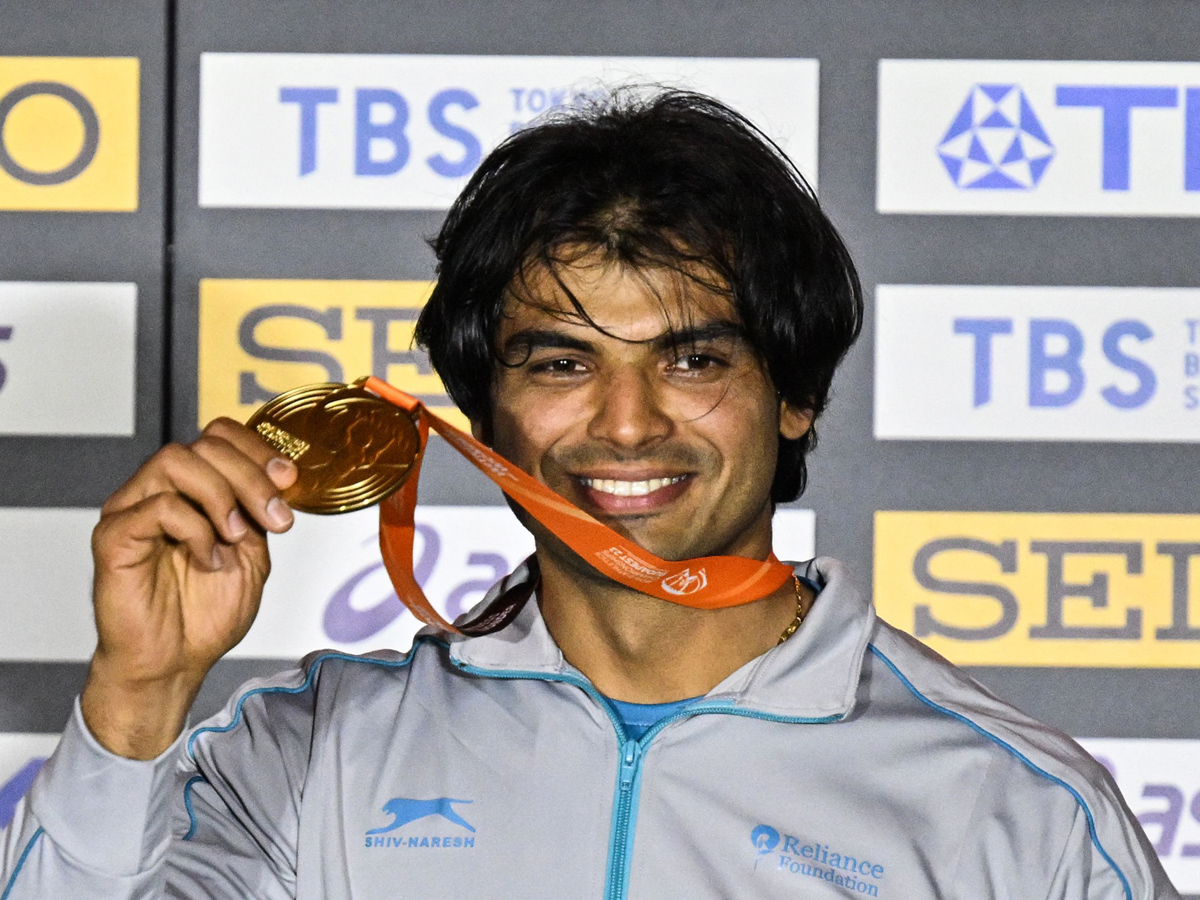 Neeraj Chopra becomes first Indian to win gold at World - Sakshi6