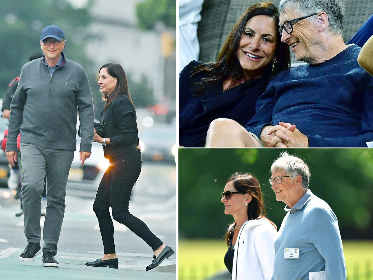 Bill gates and his new girlfriend paula hurd viral photos - Sakshi1