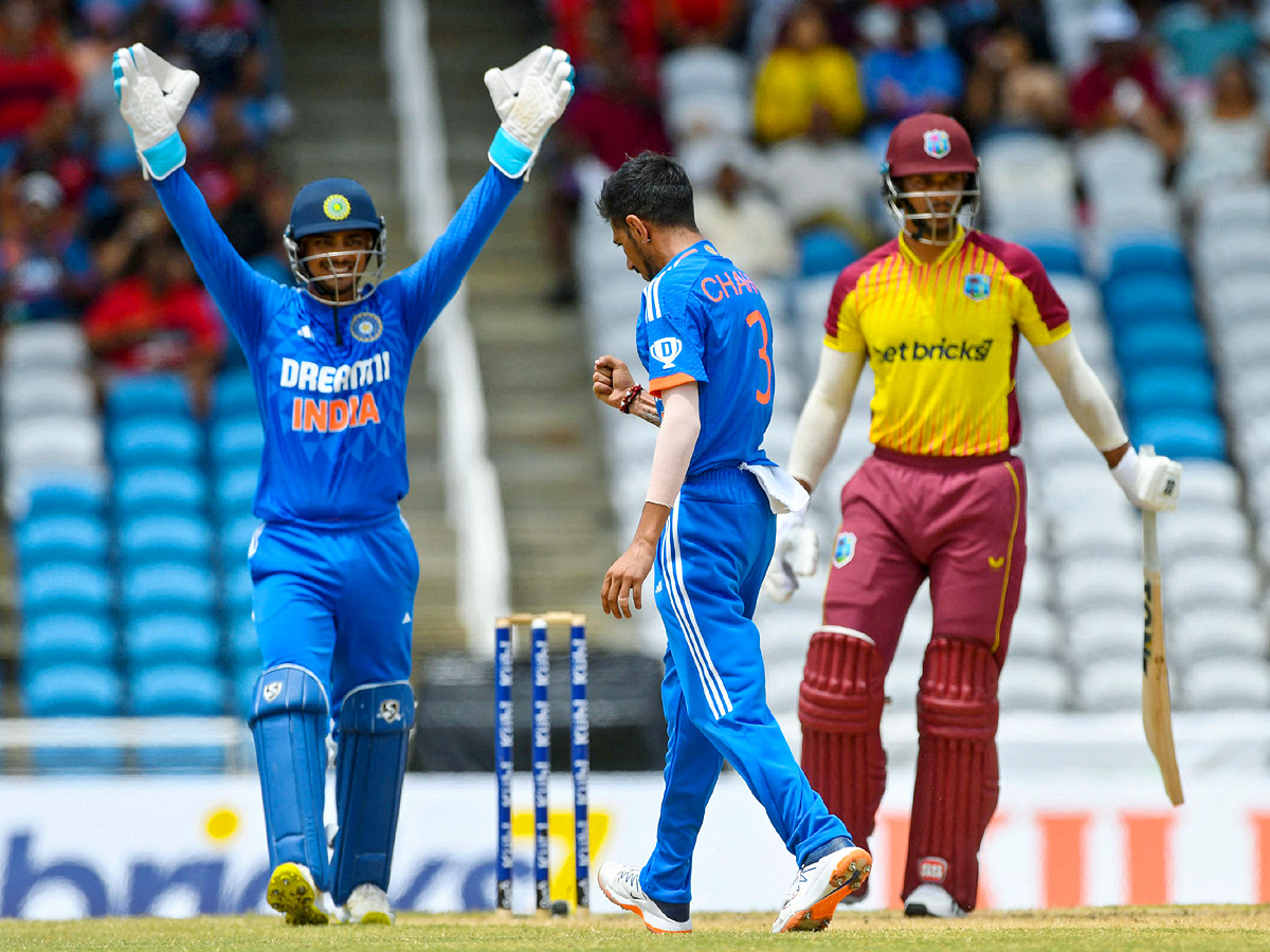 west Indies beat India by 4 runs in 1st T20 Photos - Sakshi19