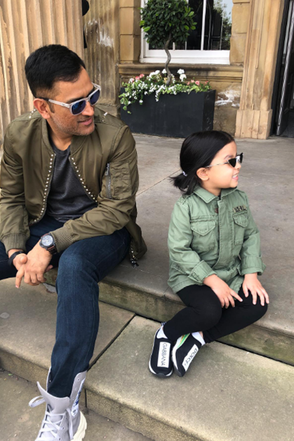 MS Dhoni Daughter Cute and Viral Photos - Sakshi7