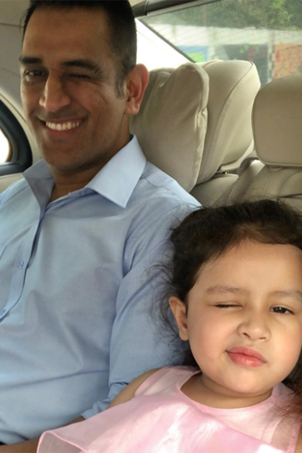 MS Dhoni Daughter Cute and Viral Photos - Sakshi2