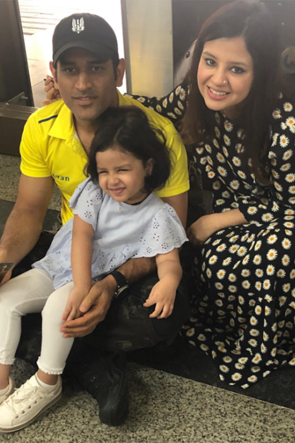 MS Dhoni Daughter Cute and Viral Photos - Sakshi5