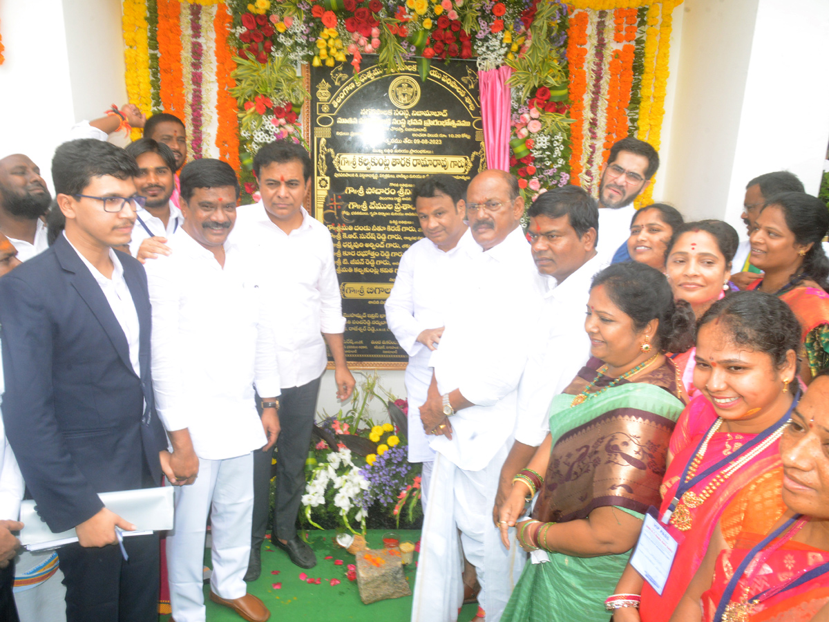 KTR Started IT Towers, NAC Building In Nizamabad Photos - Sakshi32