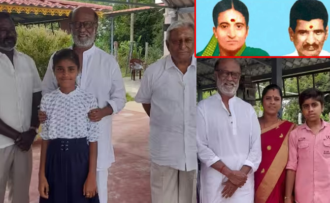 Rajinikanth Visits His Parents Memorial At Nachikuppam - Sakshi1