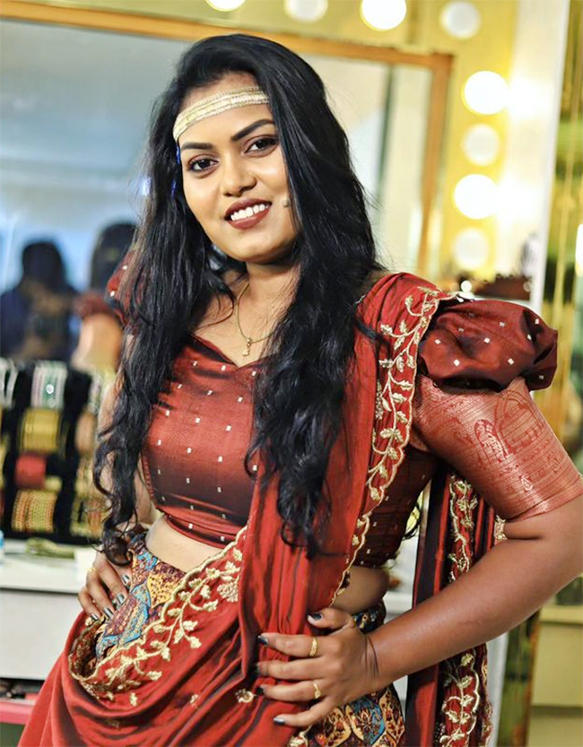 Gandhi Vishnu Priya at junior silk smitha - Sakshi19