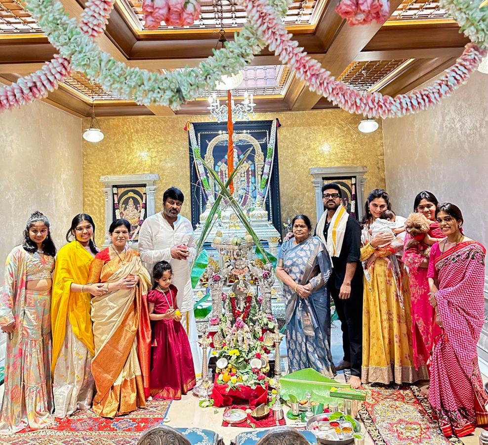 Celebrities Ganesh Chaturthi Celebrations Photo Gallery - Sakshi12