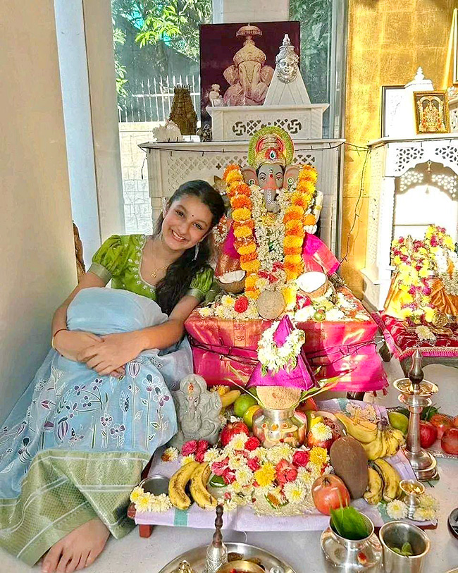 Celebrities Ganesh Chaturthi Celebrations Photo Gallery - Sakshi7