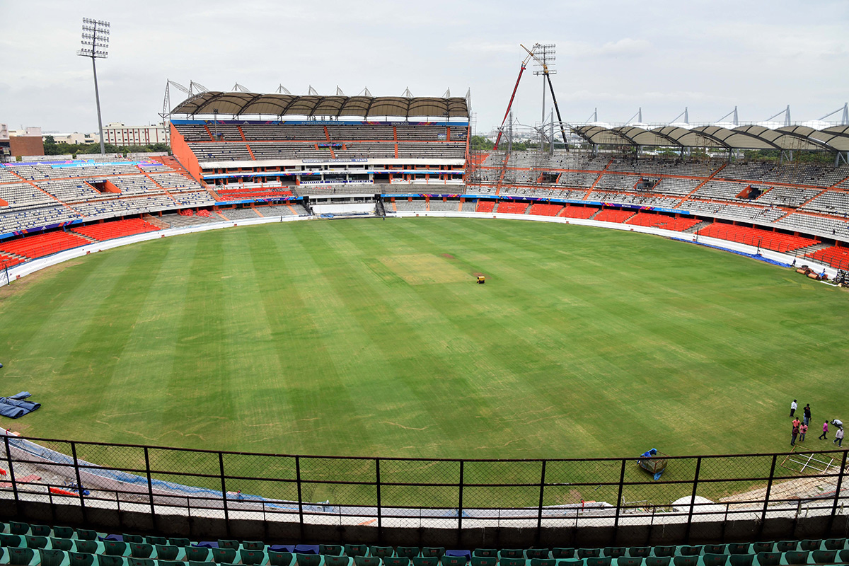 icc world cup 2023 trophy in hyderabad - Sakshi9