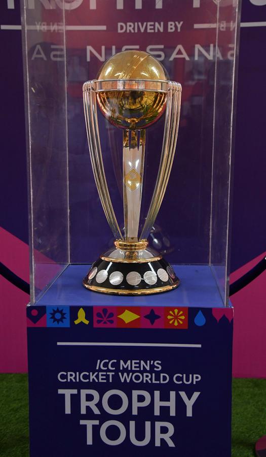 icc world cup 2023 trophy in hyderabad - Sakshi23