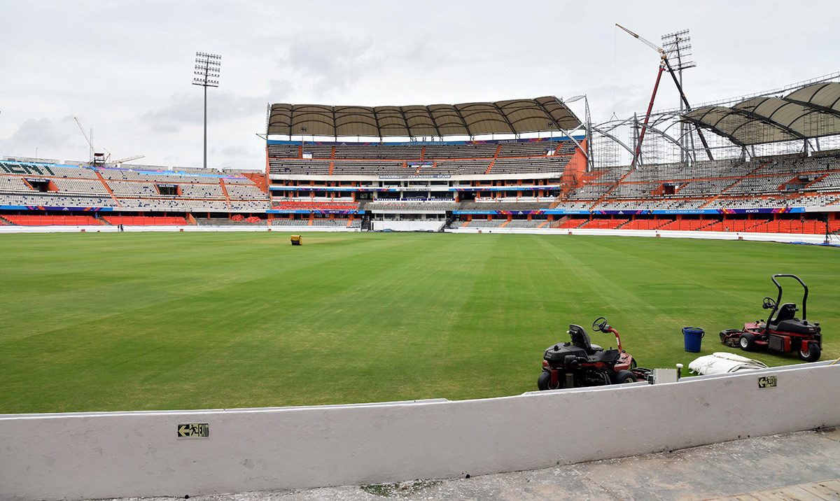 icc world cup 2023 trophy in hyderabad - Sakshi7