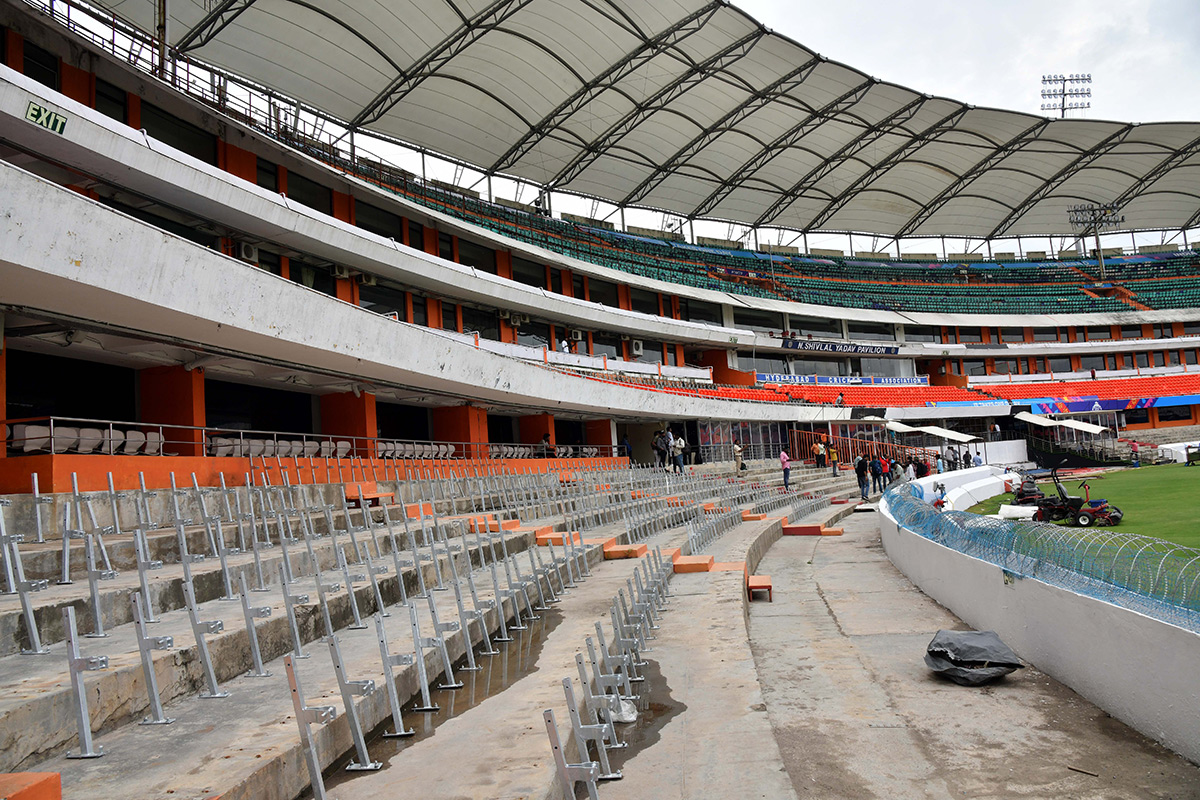 icc world cup 2023 trophy in hyderabad - Sakshi8