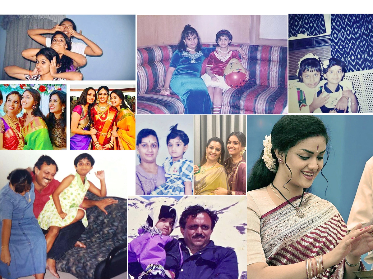 Childhood pictures of Keerthy Suresh Photos - Sakshi1