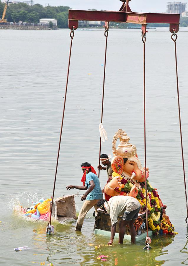 Ganesh Immersion in Hyderabad 2023 - Sakshi13