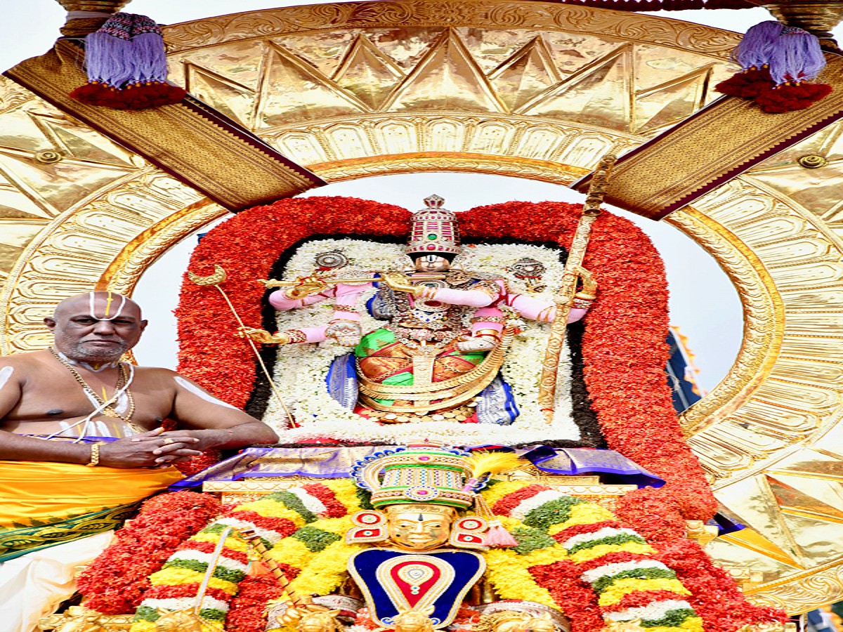 Tirumala Brahotsavam 2023: Srivaru On Suryaprabha Vehicle Photos - Sakshi9