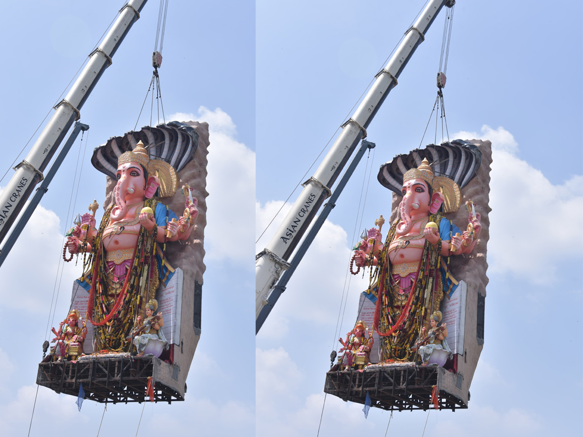 Khairtabad Ganesh Immersion HD Photo Gallery - Sakshi20