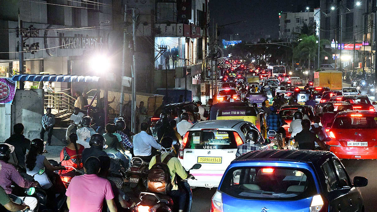 Today Hyderabad Rains Updates pics - Sakshi2