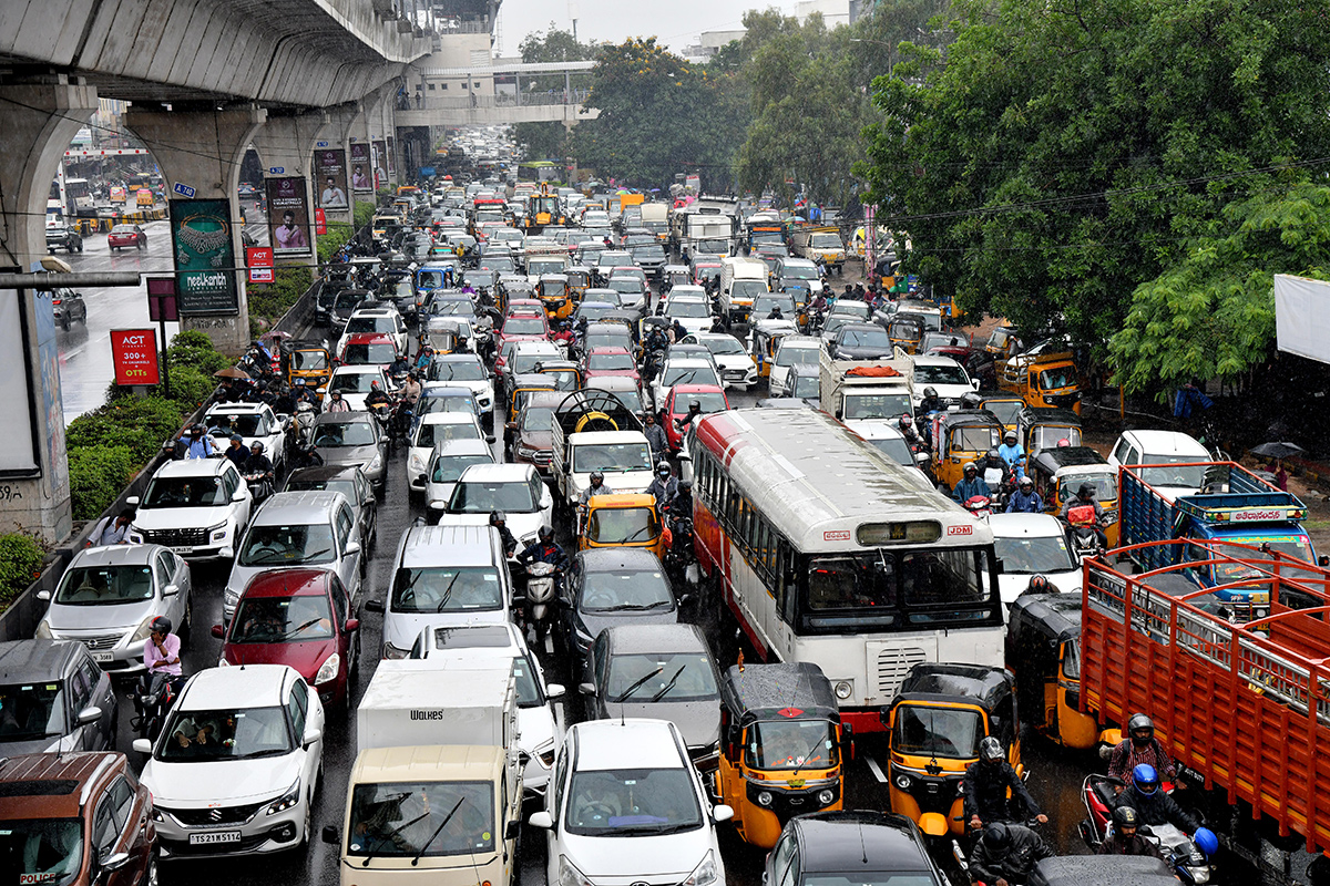 Today Hyderabad Rains Updates pics - Sakshi23