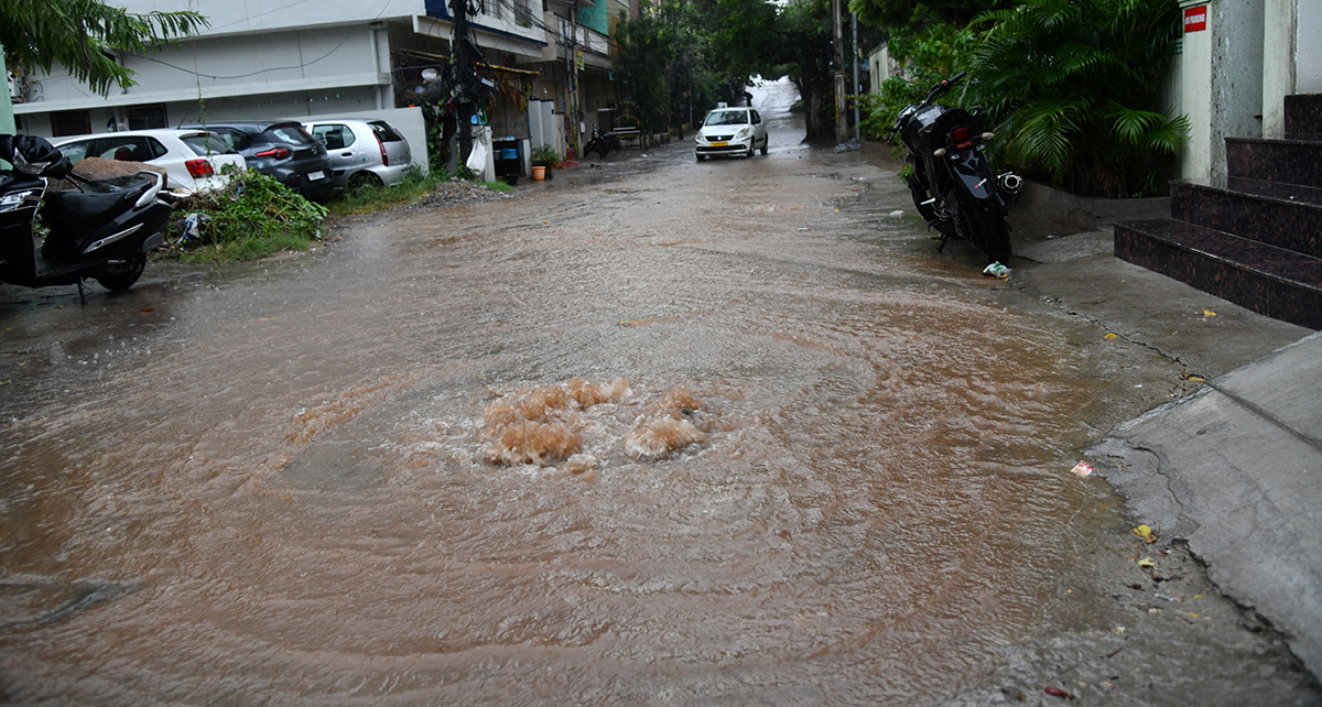 Today Hyderabad Rains Updates pics - Sakshi5