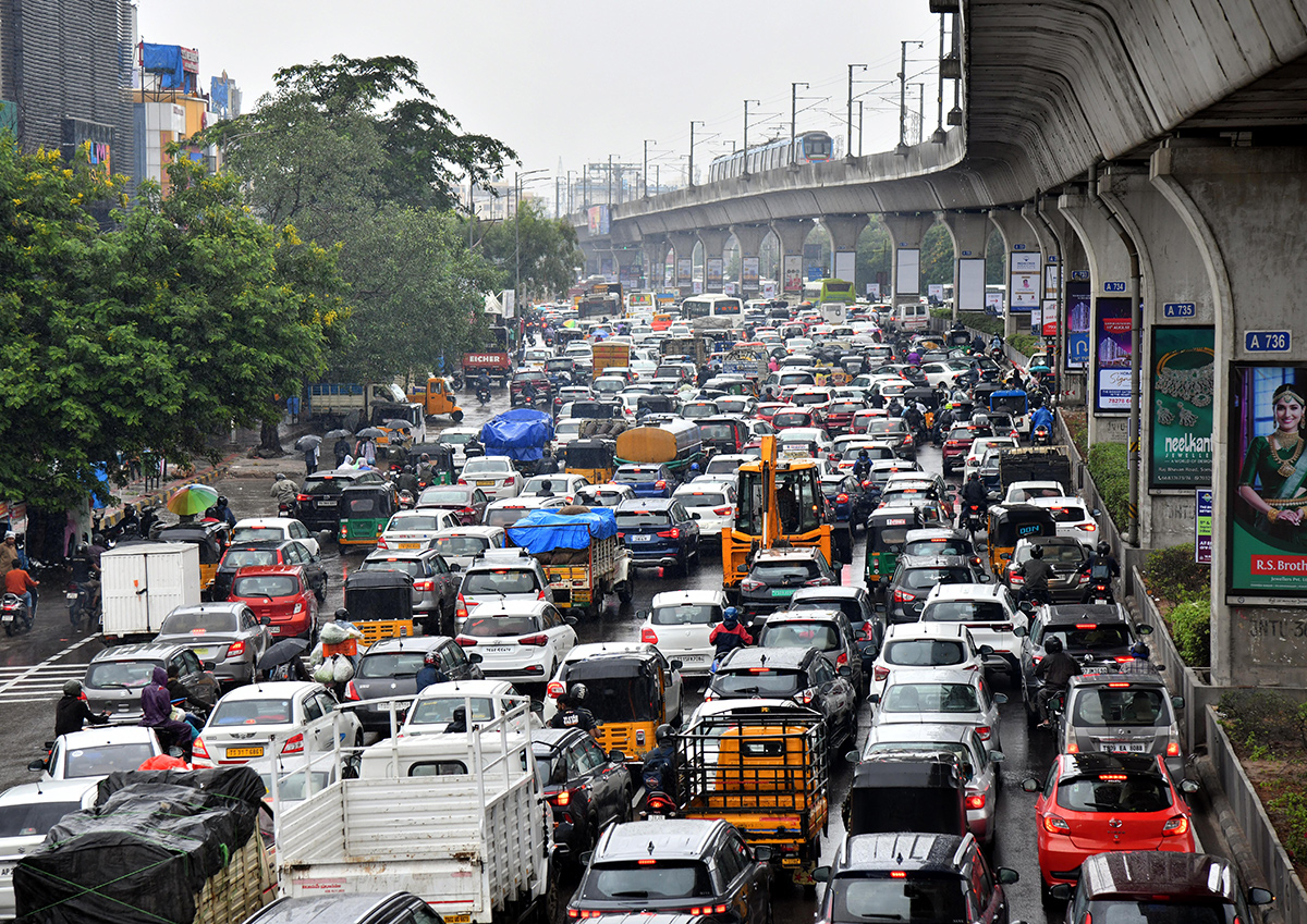 Today Hyderabad Rains Updates pics - Sakshi8