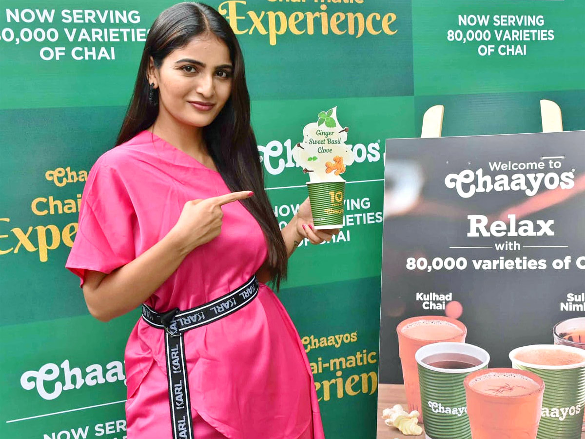 Tollywood Heroines Launch CHai Cafe in BanjaraHills Photos - Sakshi11