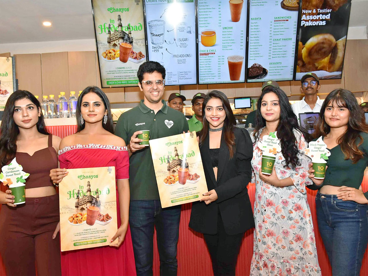 Tollywood Heroines Launch CHai Cafe in BanjaraHills Photos - Sakshi6