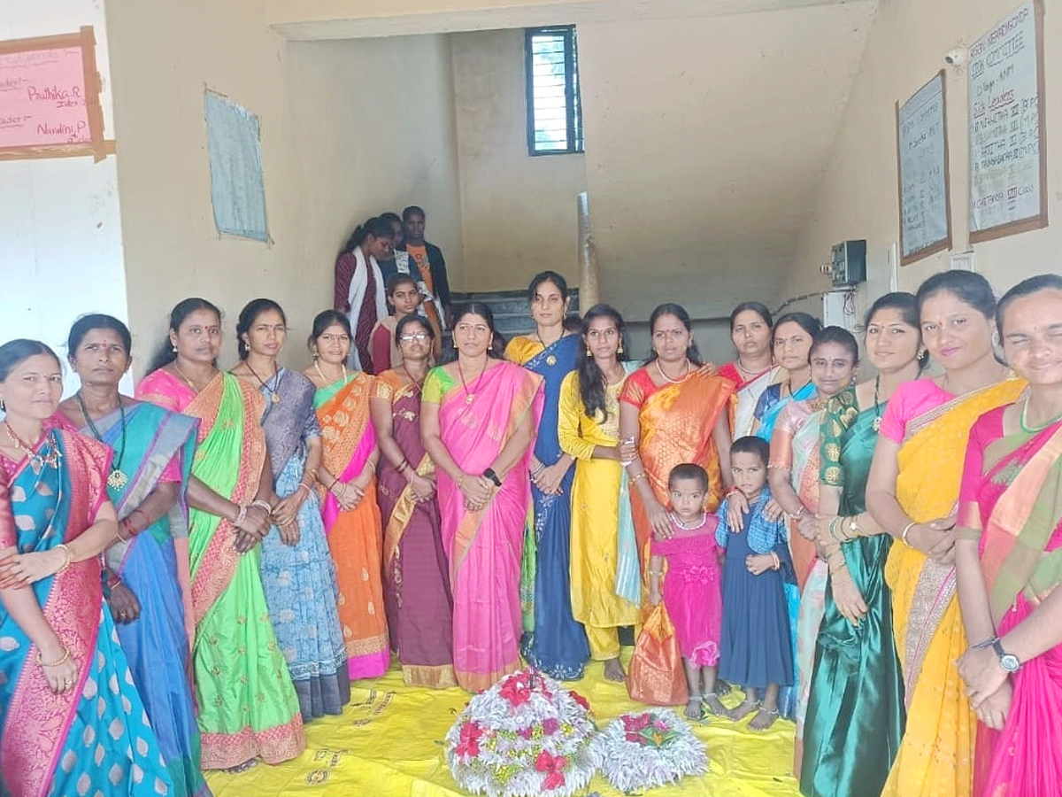 Bathukamma Celebrations IN Government Schools Photos - Sakshi17