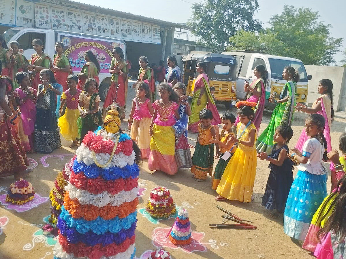 Bathukamma Celebrations IN Government Schools Photos - Sakshi20