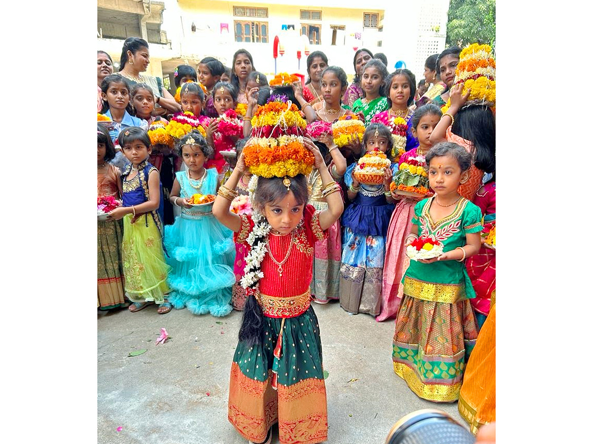 Bathukamma Celebrations IN Government Schools Photos - Sakshi4