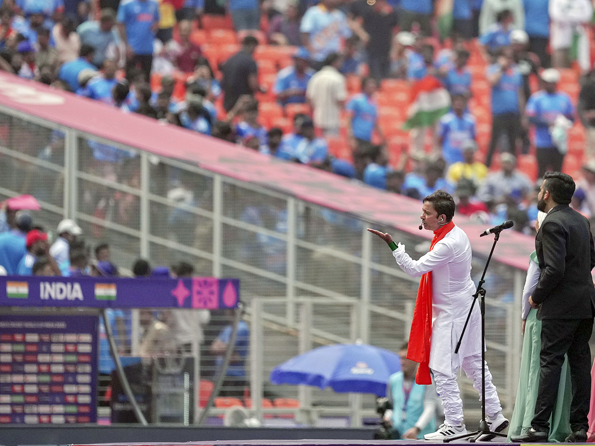 Fans upbeat ahead of marquee India Pakistan clash At Narendra Modi Stadium Photos - Sakshi11