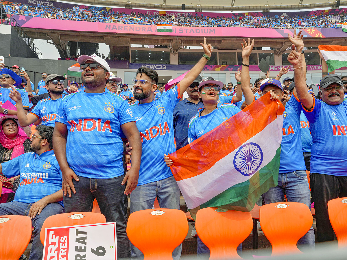 Fans upbeat ahead of marquee India Pakistan clash At Narendra Modi Stadium Photos - Sakshi6