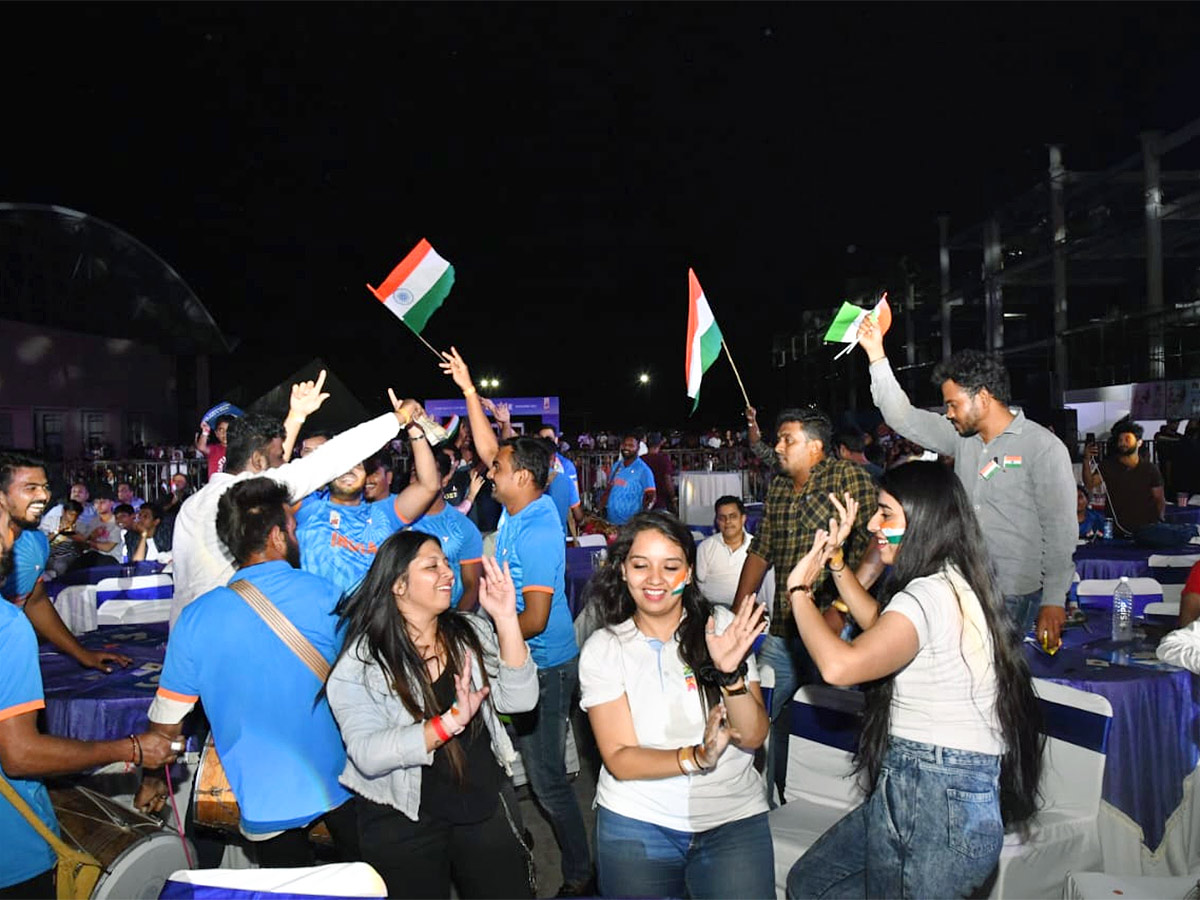 WC 2023: Indian Fans Celebration Photos After Team India Defeat Pak - Sakshi9