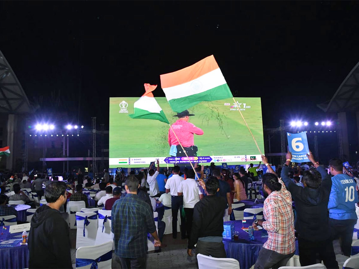 WC 2023: Indian Fans Celebration Photos After Team India Defeat Pak - Sakshi12