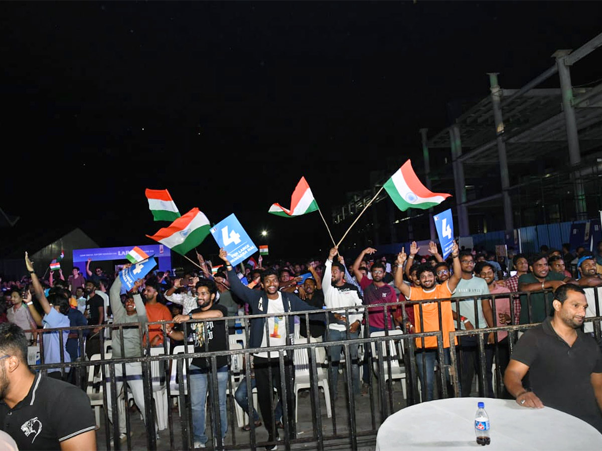 WC 2023: Indian Fans Celebration Photos After Team India Defeat Pak - Sakshi13