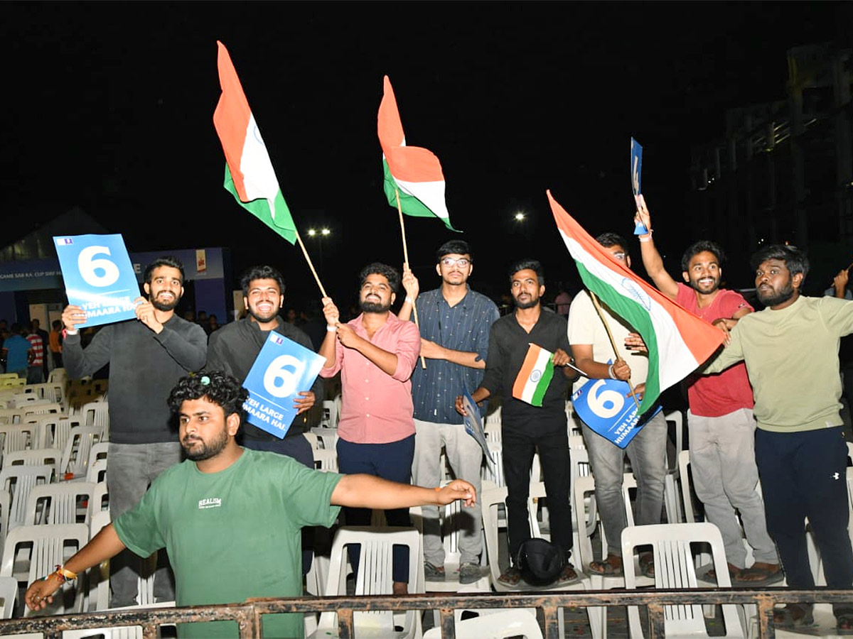 WC 2023: Indian Fans Celebration Photos After Team India Defeat Pak - Sakshi23