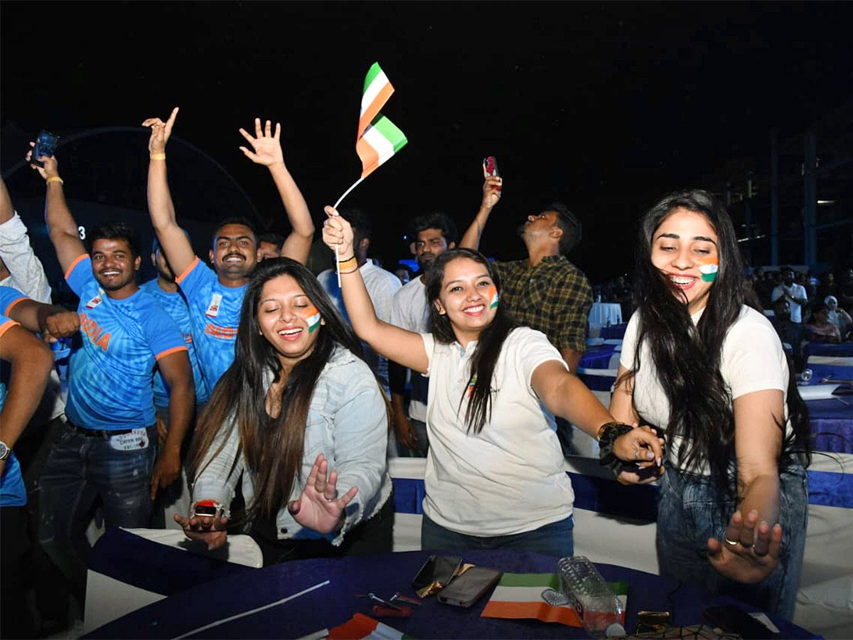 WC 2023: Indian Fans Celebration Photos After Team India Defeat Pak - Sakshi3