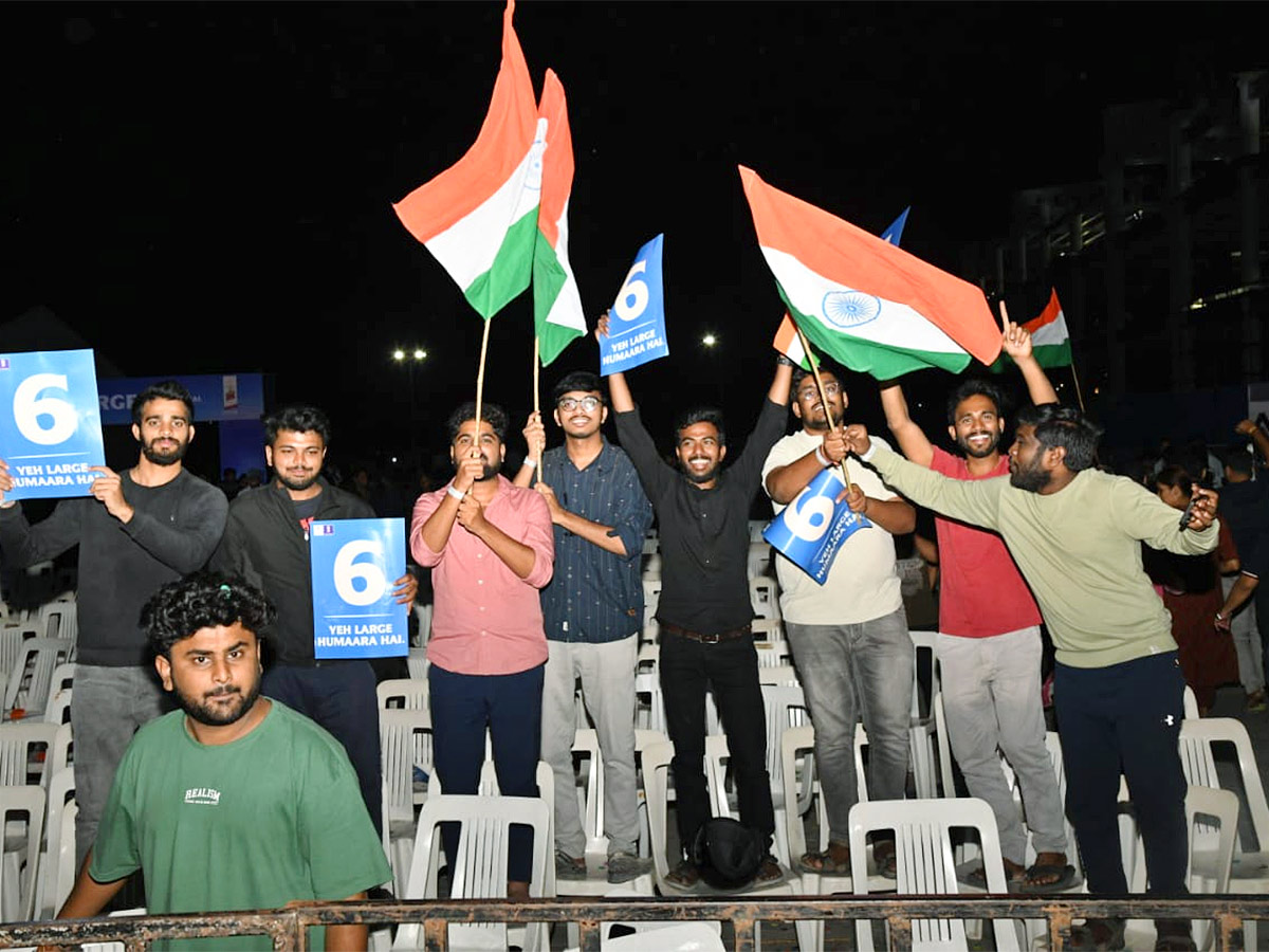 WC 2023: Indian Fans Celebration Photos After Team India Defeat Pak - Sakshi30