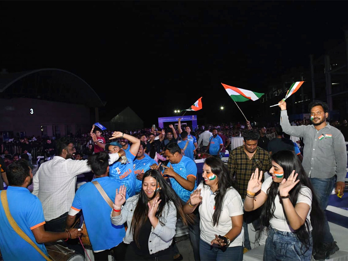 WC 2023: Indian Fans Celebration Photos After Team India Defeat Pak - Sakshi5